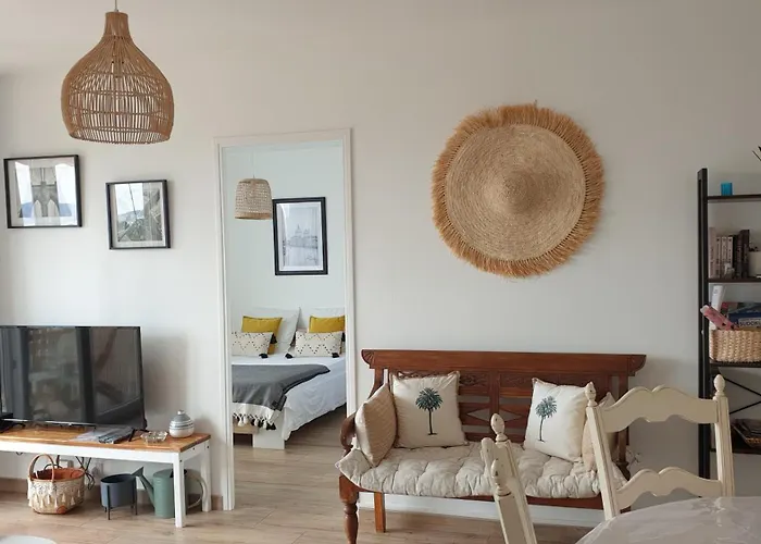Le Doux Voyage T3, Vue Mer, Wi Fi, Parking Gratuit